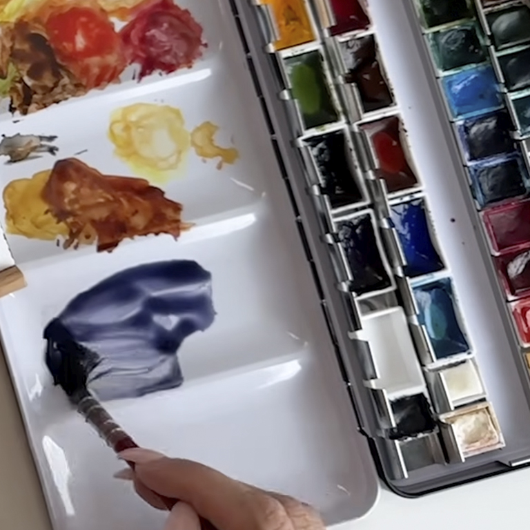 Halloween Watercolor Painting Tutorial